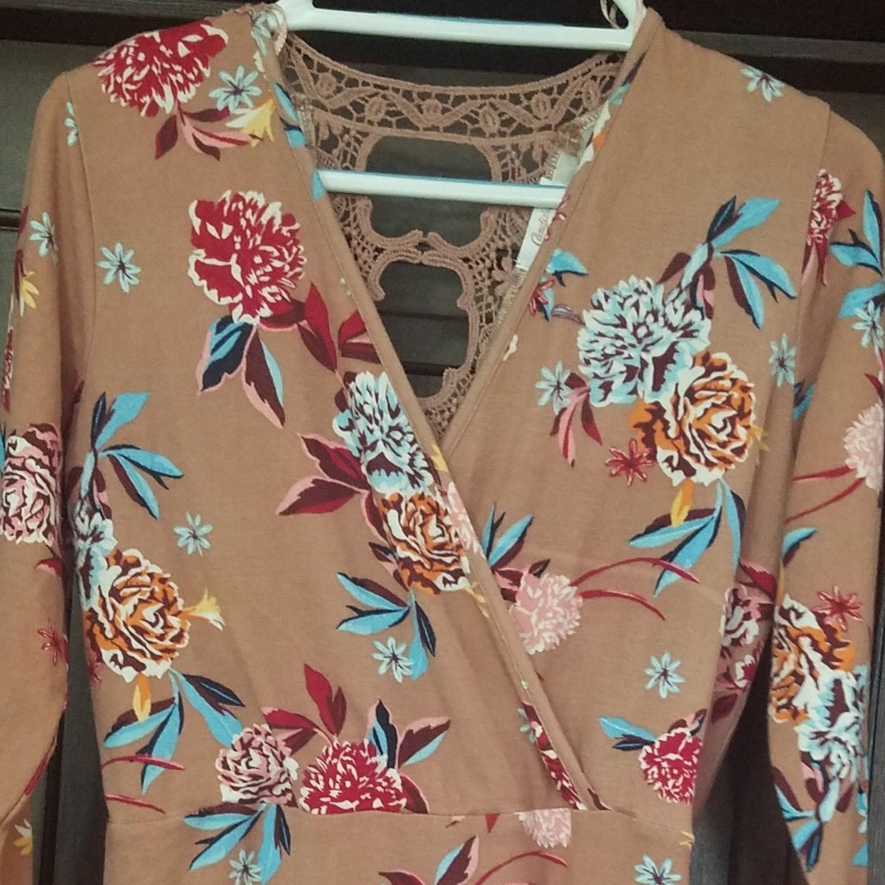 Juniors Floral Dress